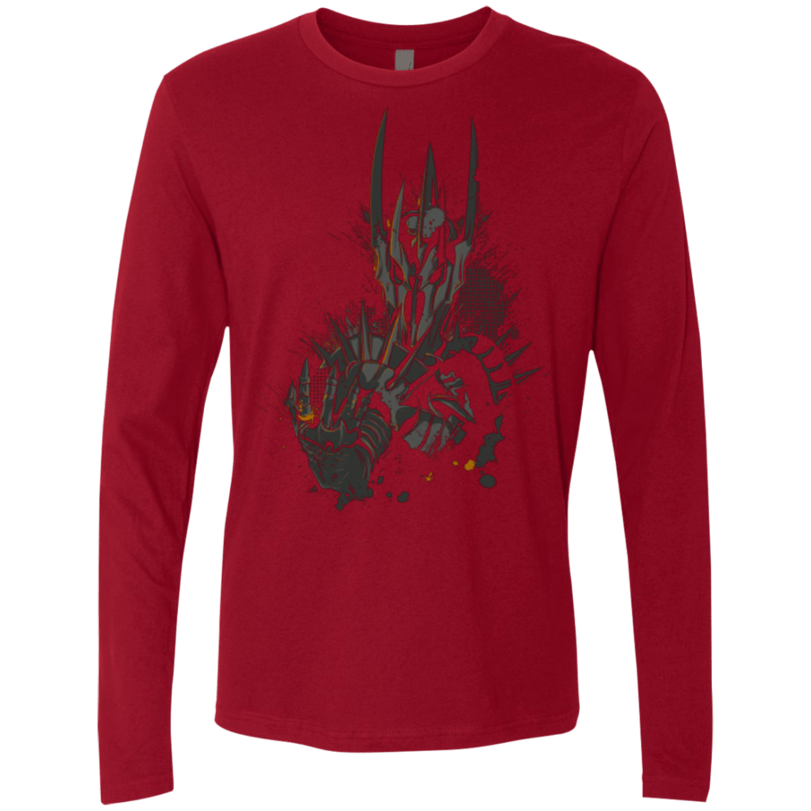 T-Shirts Cardinal / Small Darklord Men's Premium Long Sleeve