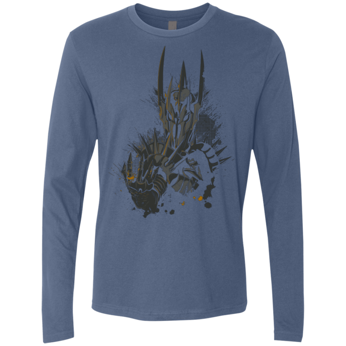 T-Shirts Indigo / Small Darklord Men's Premium Long Sleeve