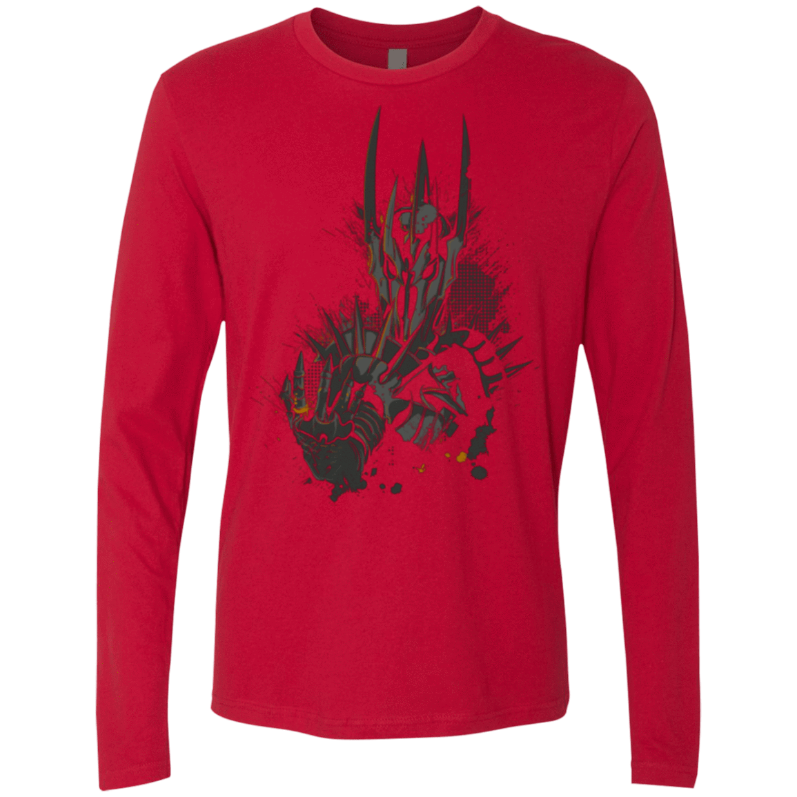 T-Shirts Red / Small Darklord Men's Premium Long Sleeve