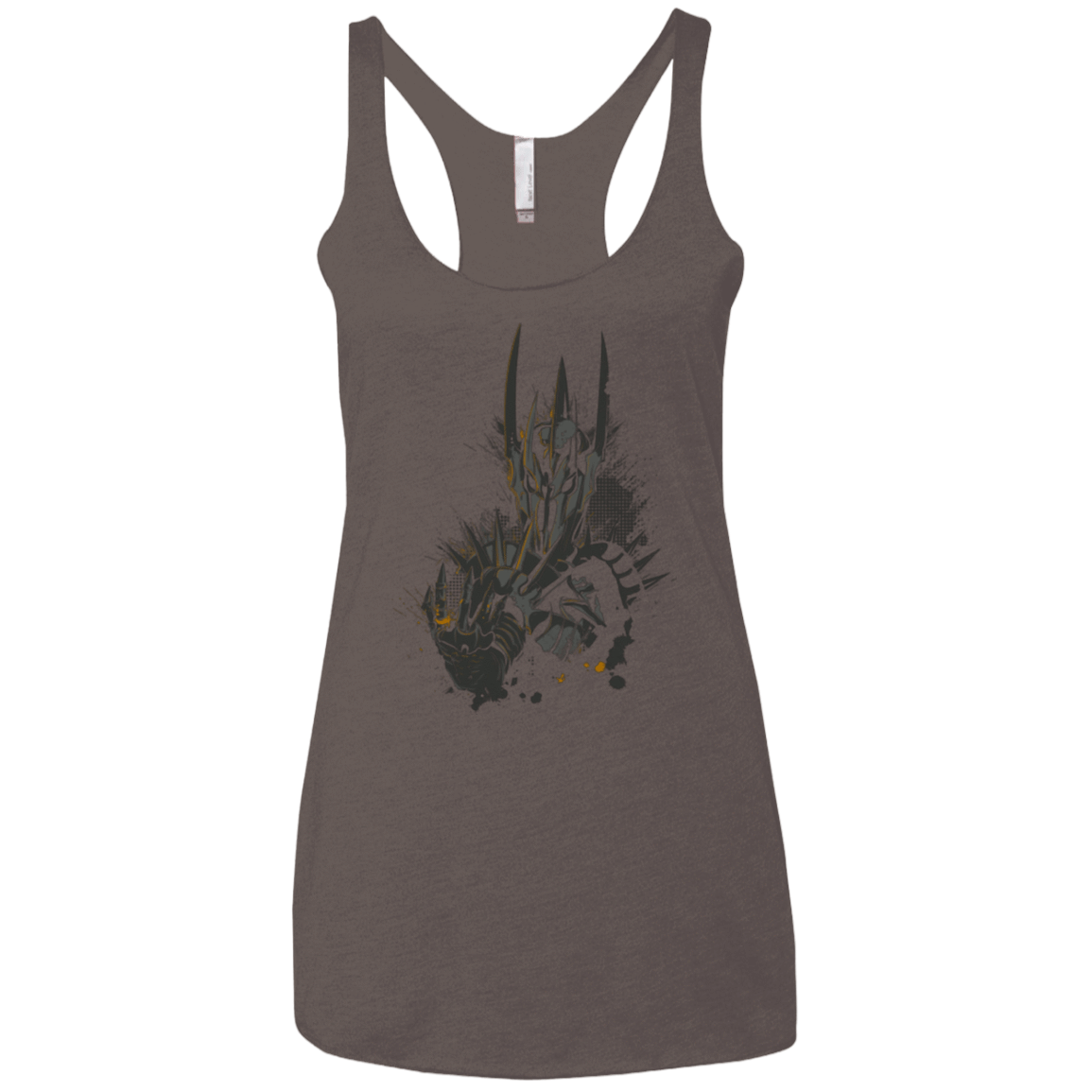 T-Shirts Macchiato / X-Small Darklord Women's Triblend Racerback Tank