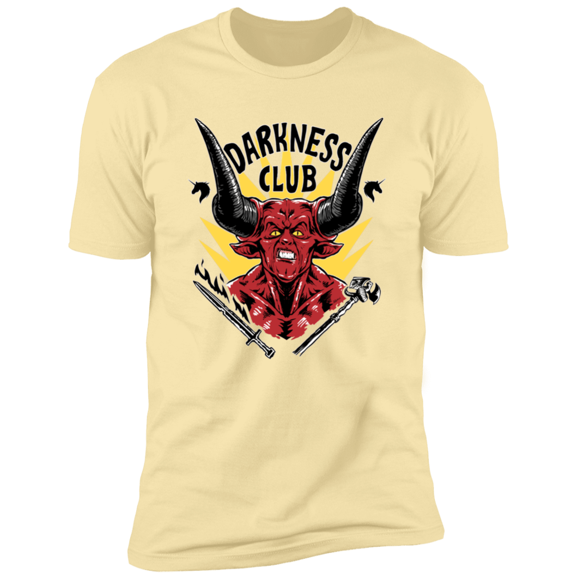 T-Shirts Banana Cream / S Darkness Club Men's Premium T-Shirt