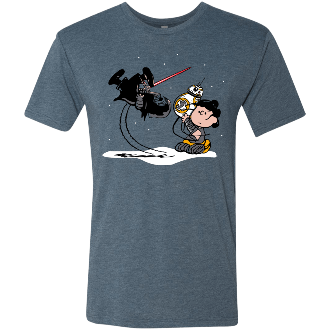 T-Shirts Indigo / Small Darkness Falls Men's Triblend T-Shirt