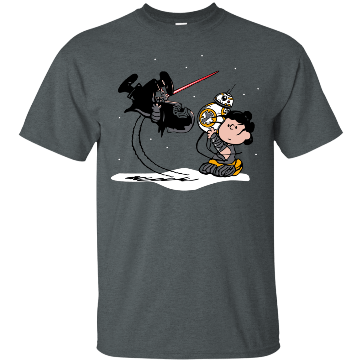 T-Shirts Dark Heather / Small Darkness Falls T-Shirt