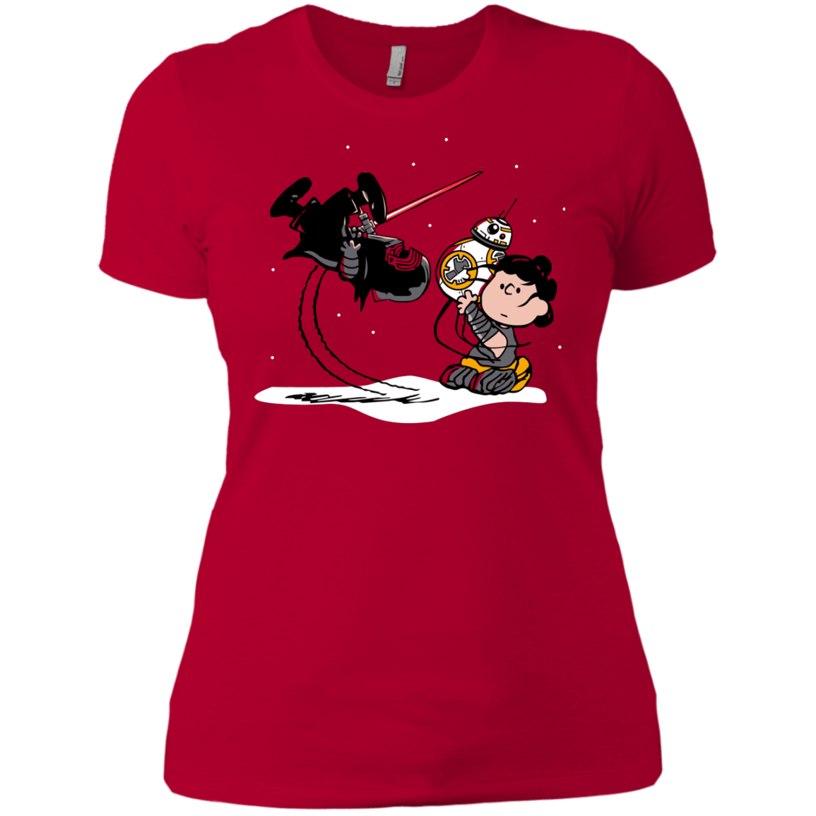 T-Shirts Red / X-Small Darkness Falls Women's Premium T-Shirt