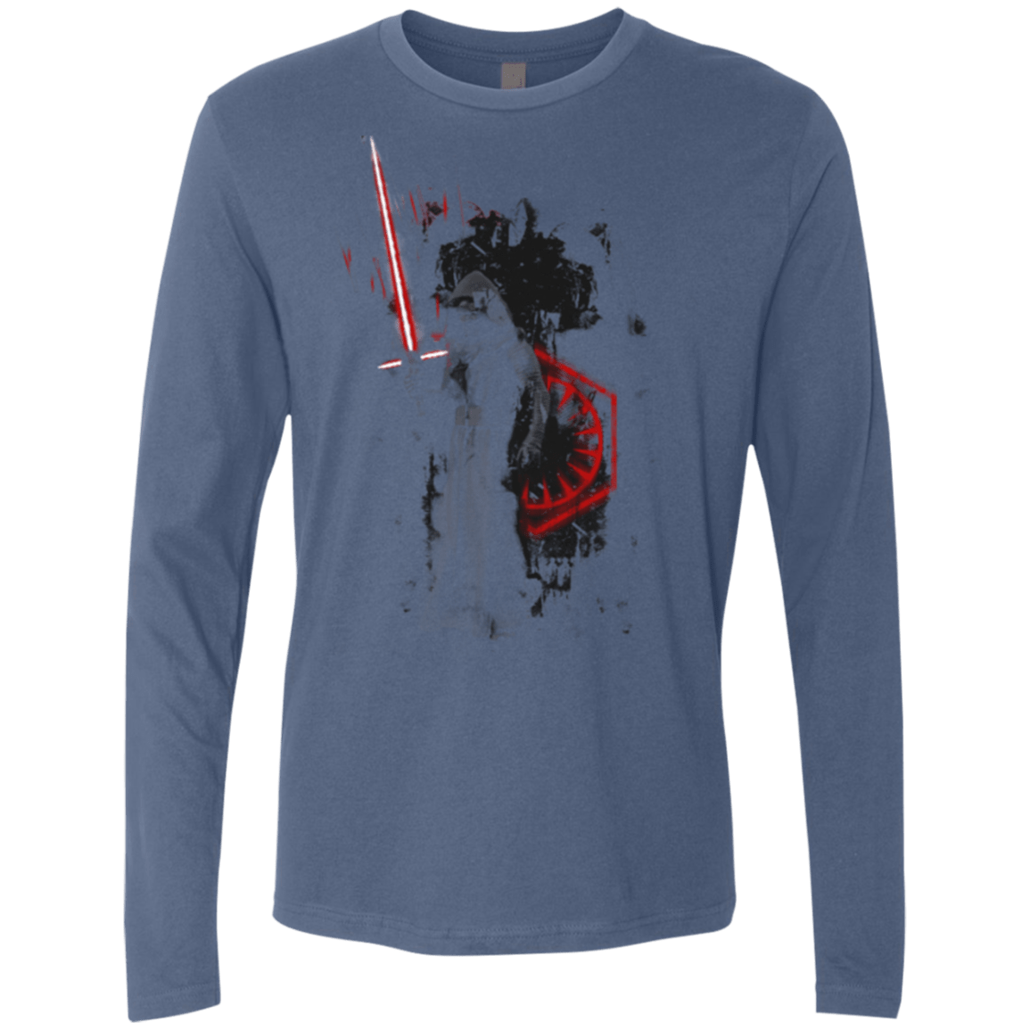 T-Shirts Indigo / Small Darkness Men's Premium Long Sleeve