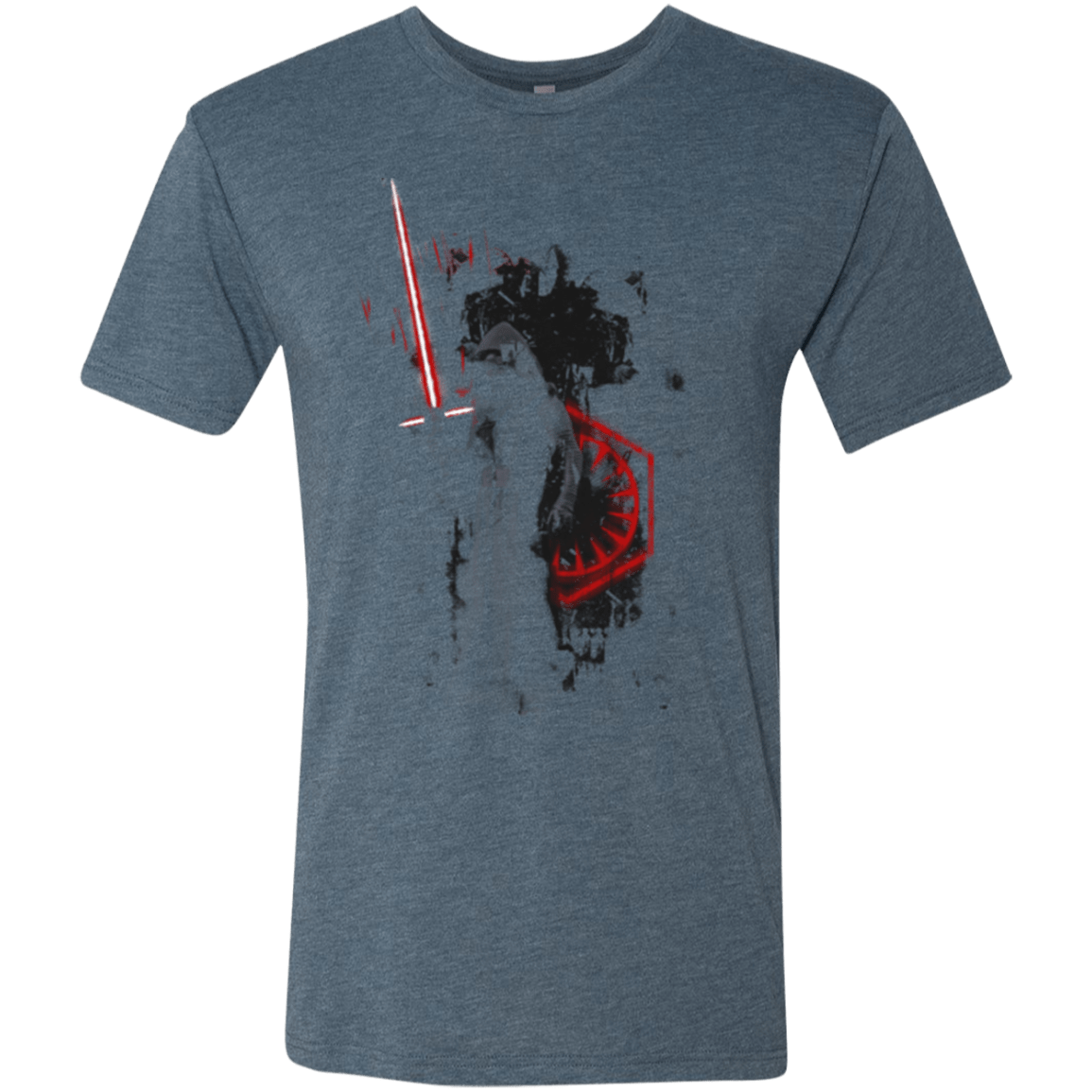 T-Shirts Indigo / Small Darkness Men's Triblend T-Shirt