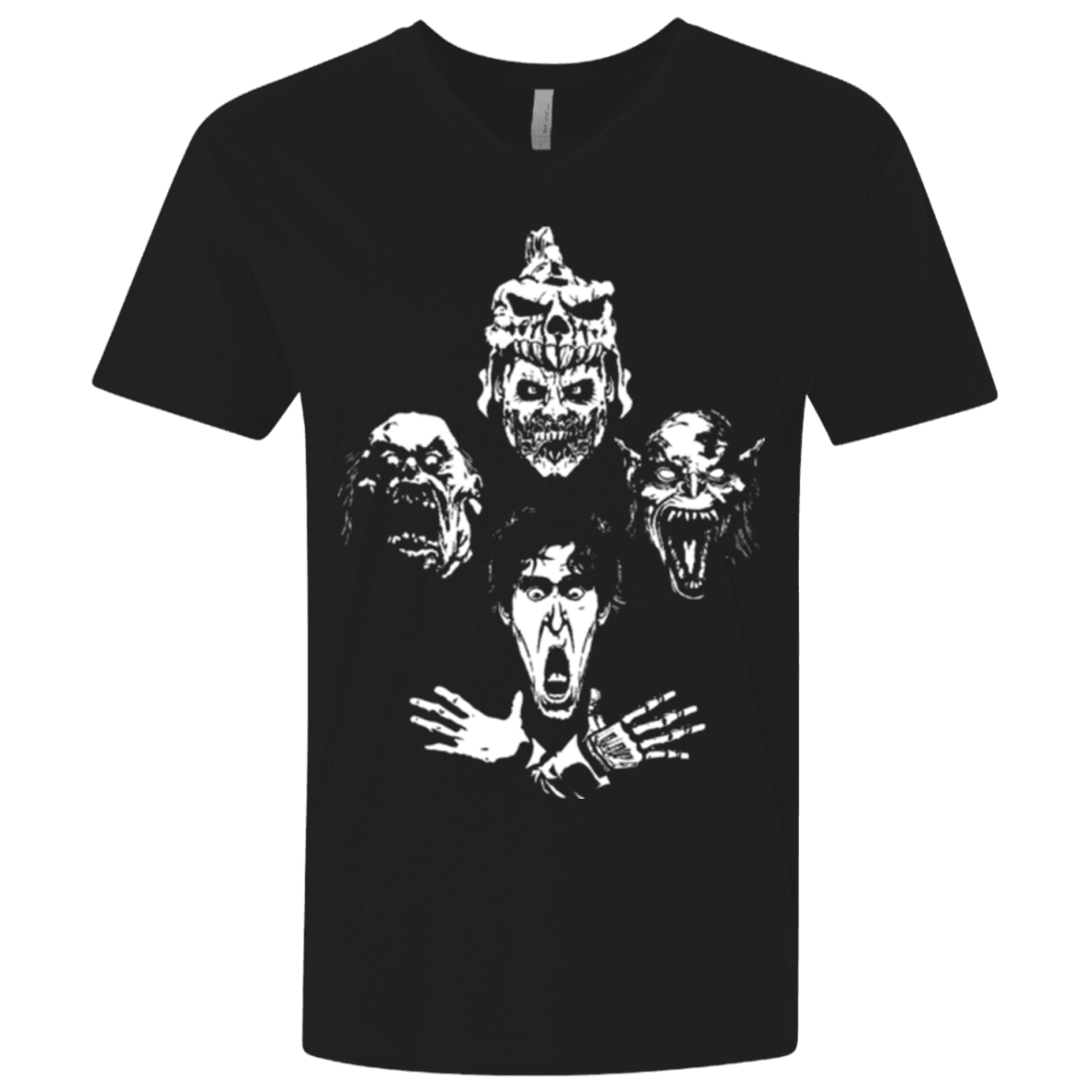 T-Shirts Black / X-Small Darkness Rhapsody Men's Premium V-Neck