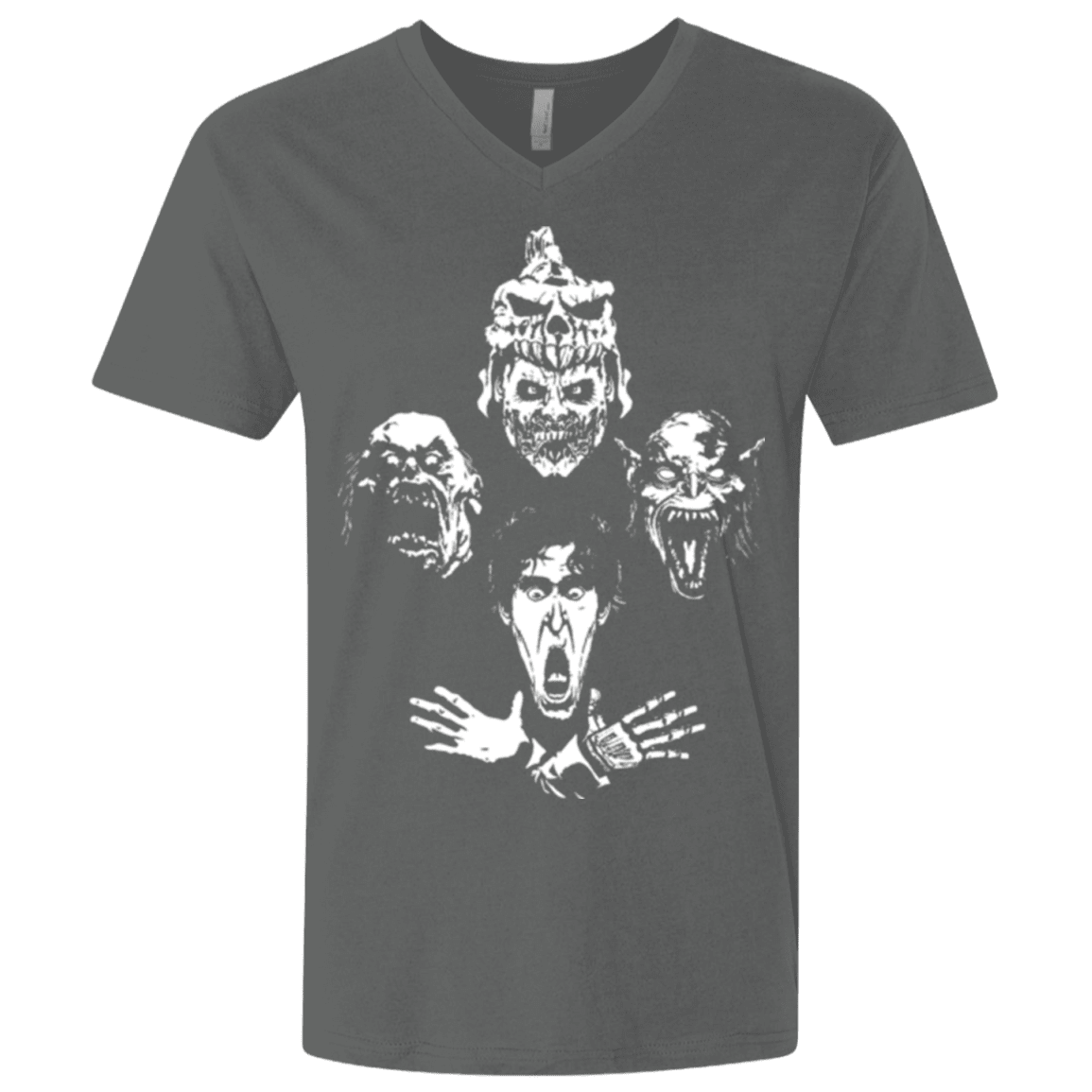 T-Shirts Heavy Metal / X-Small Darkness Rhapsody Men's Premium V-Neck