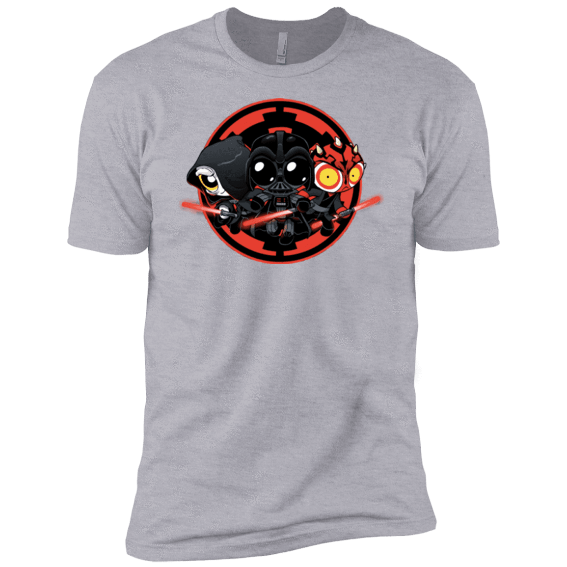 T-Shirts Heather Grey / YXS Darkside (1) Boys Premium T-Shirt