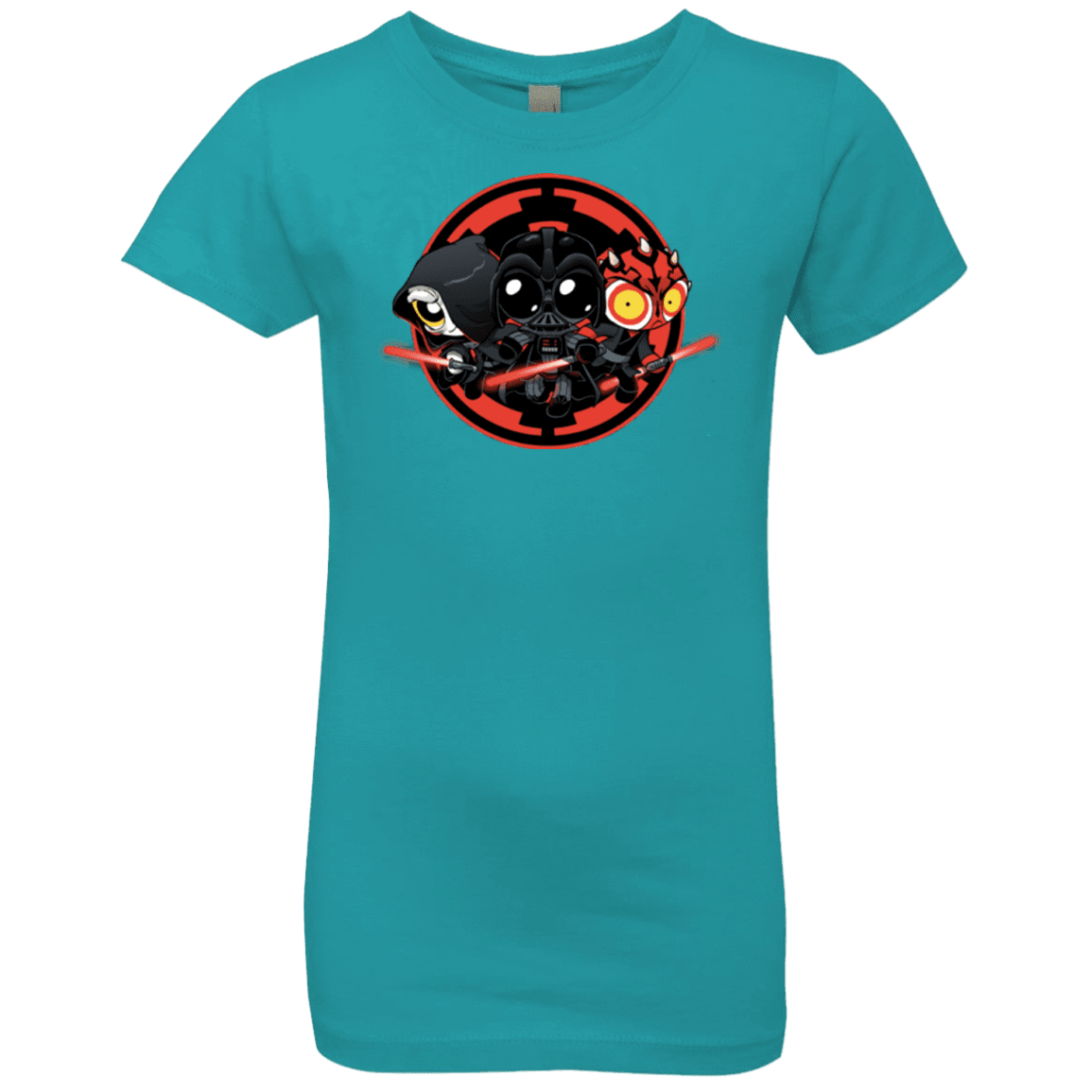 T-Shirts Tahiti Blue / YXS Darkside (1) Girls Premium T-Shirt