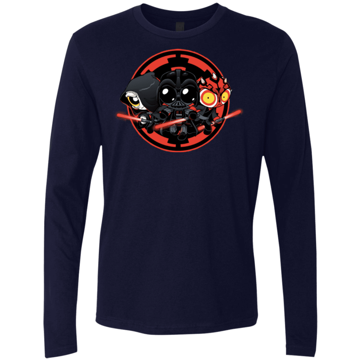 T-Shirts Midnight Navy / Small Darkside (1) Men's Premium Long Sleeve