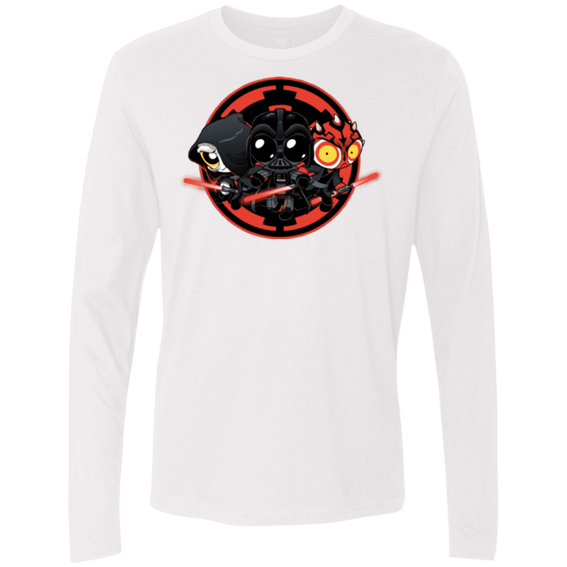 T-Shirts White / Small Darkside (1) Men's Premium Long Sleeve