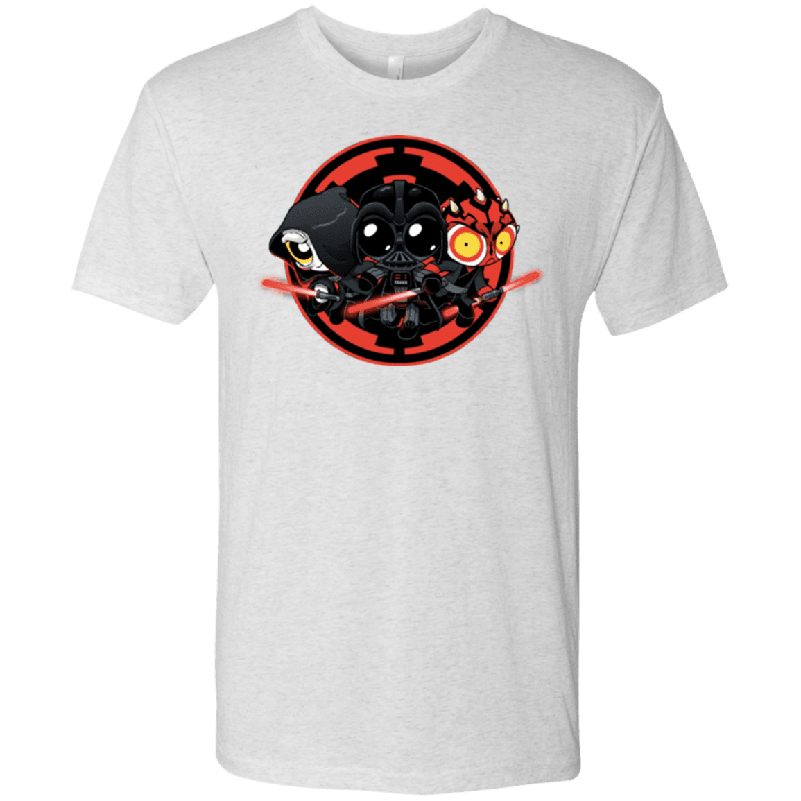 T-Shirts Heather White / Small Darkside (1) Men's Triblend T-Shirt