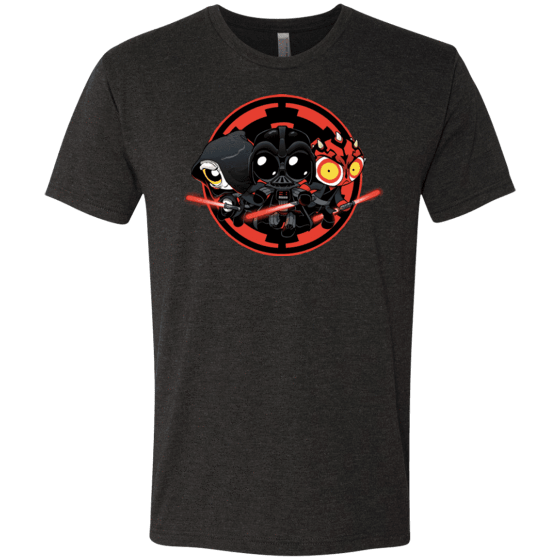 T-Shirts Vintage Black / Small Darkside (1) Men's Triblend T-Shirt