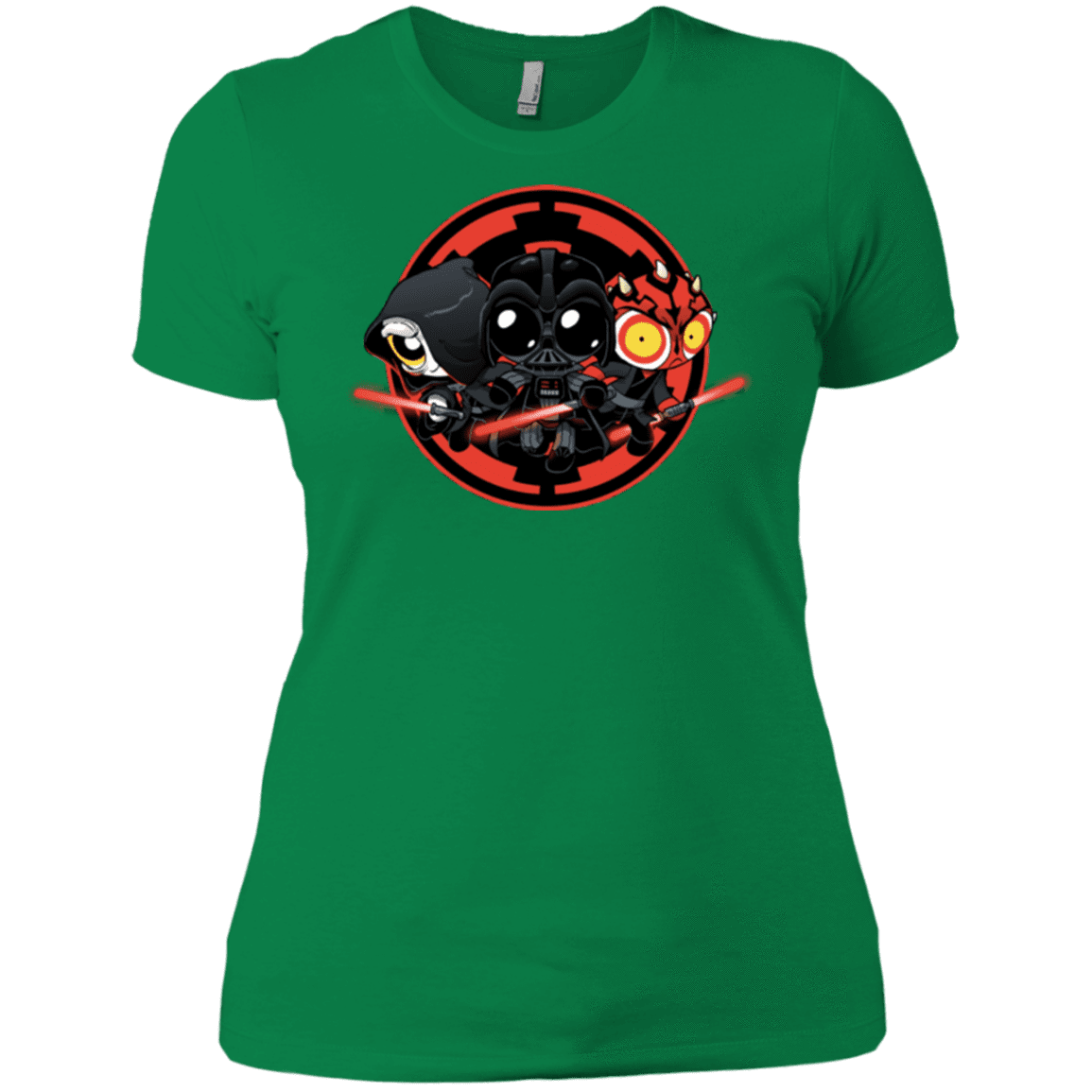 T-Shirts Kelly Green / X-Small Darkside (1) Women's Premium T-Shirt