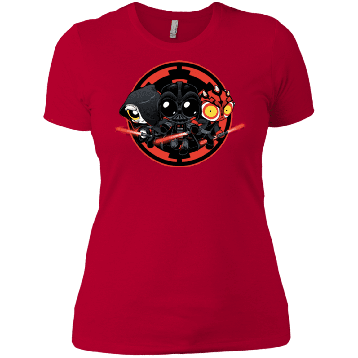 T-Shirts Red / X-Small Darkside (1) Women's Premium T-Shirt