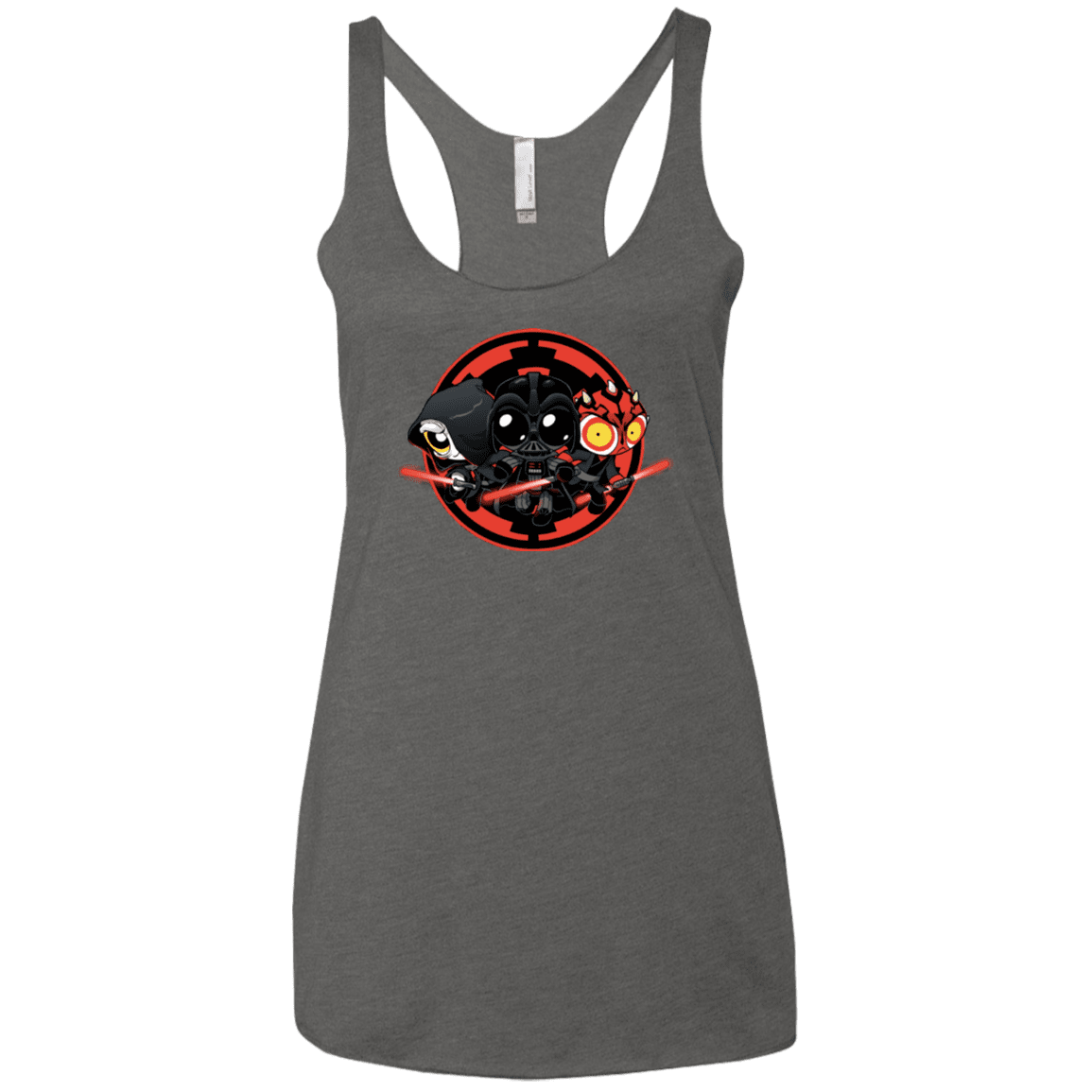 T-Shirts Premium Heather / X-Small Darkside (1) Women's Triblend Racerback Tank