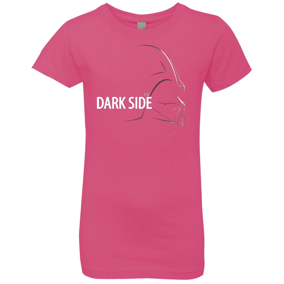 T-Shirts Hot Pink / YXS DARKSIDE Girls Premium T-Shirt