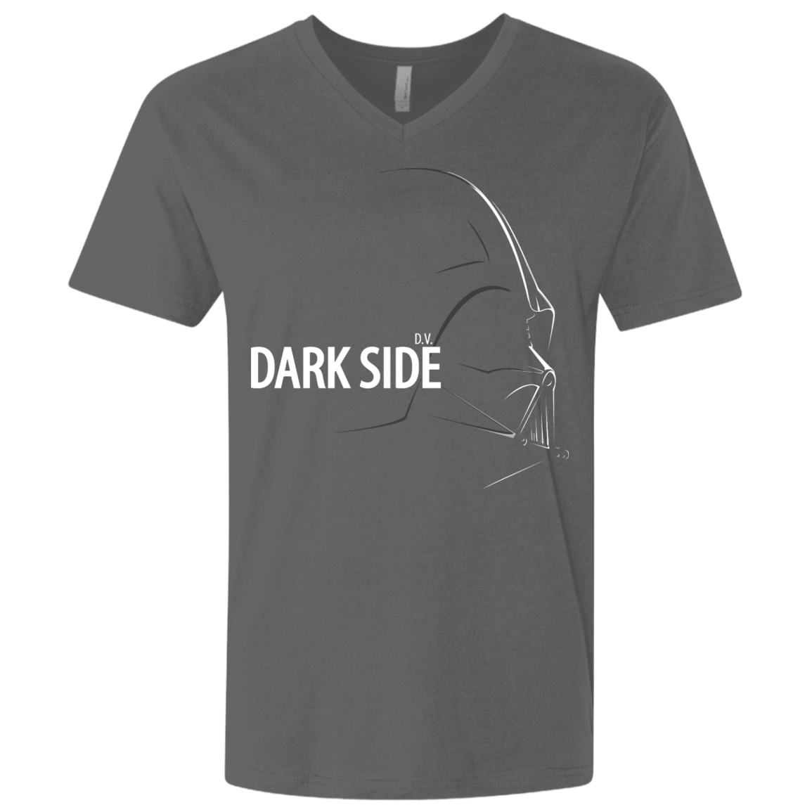 T-Shirts Heavy Metal / X-Small DARKSIDE Men's Premium V-Neck