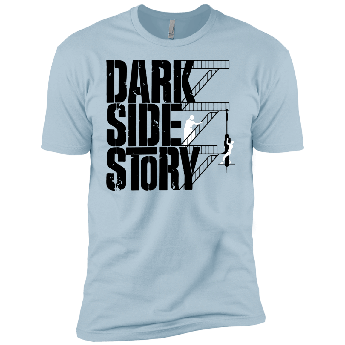 T-Shirts Light Blue / YXS DARKSIDE STORY Boys Premium T-Shirt