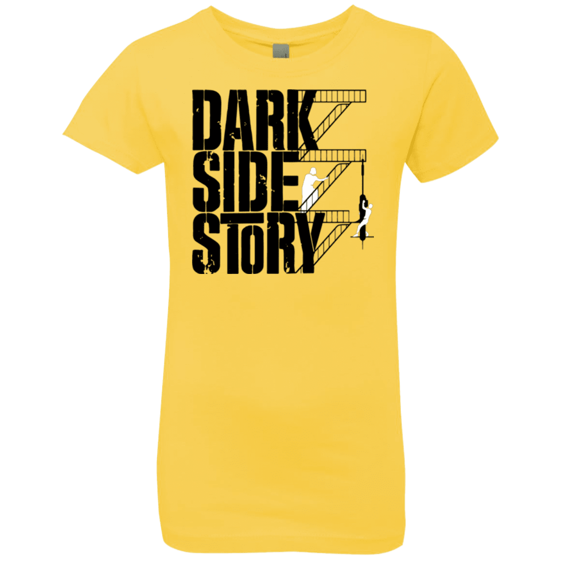 T-Shirts Vibrant Yellow / YXS DARKSIDE STORY Girls Premium T-Shirt