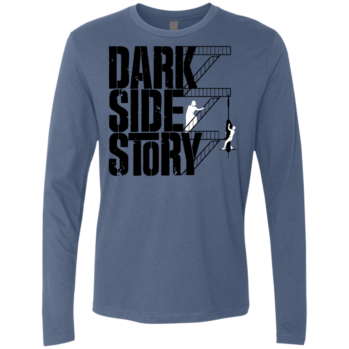 T-Shirts Indigo / Small DARKSIDE STORY Men's Premium Long Sleeve