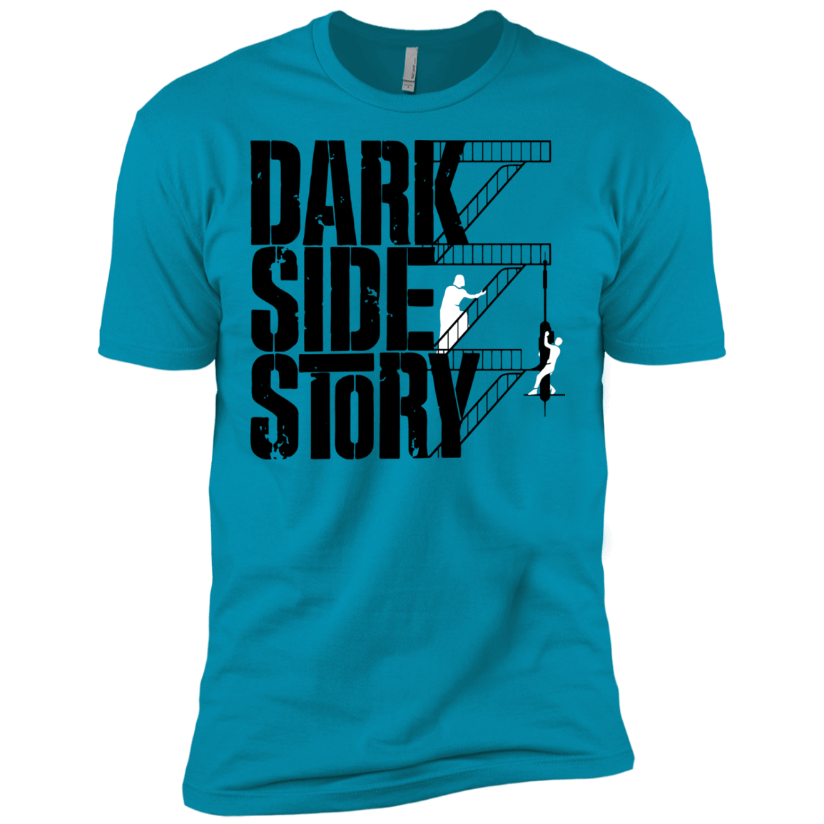 T-Shirts Turquoise / X-Small DARKSIDE STORY Men's Premium T-Shirt