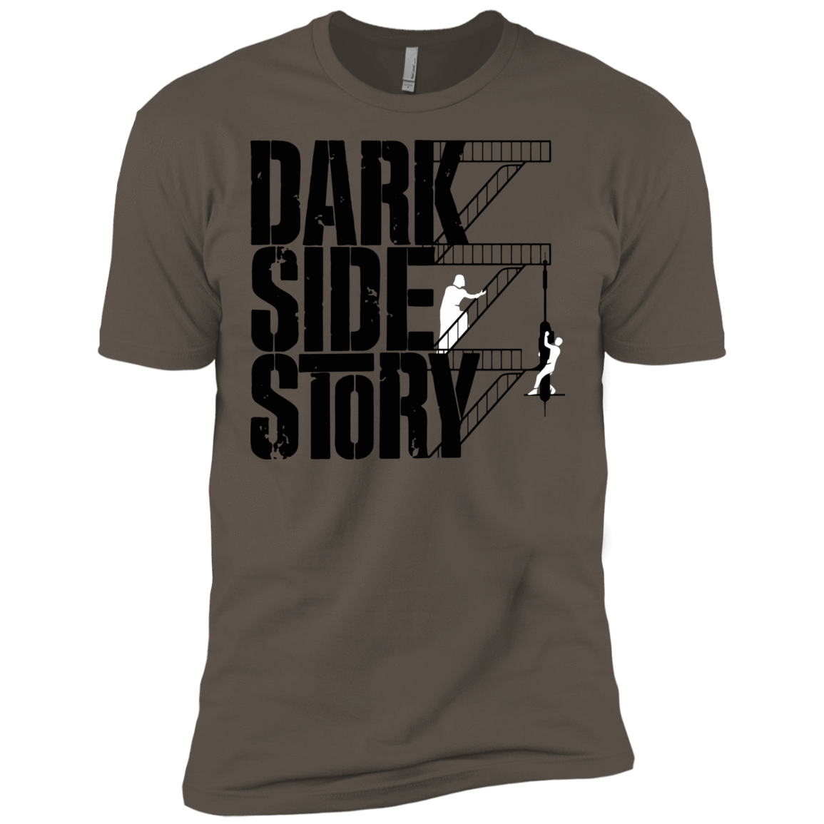 T-Shirts Warm Grey / X-Small DARKSIDE STORY Men's Premium T-Shirt