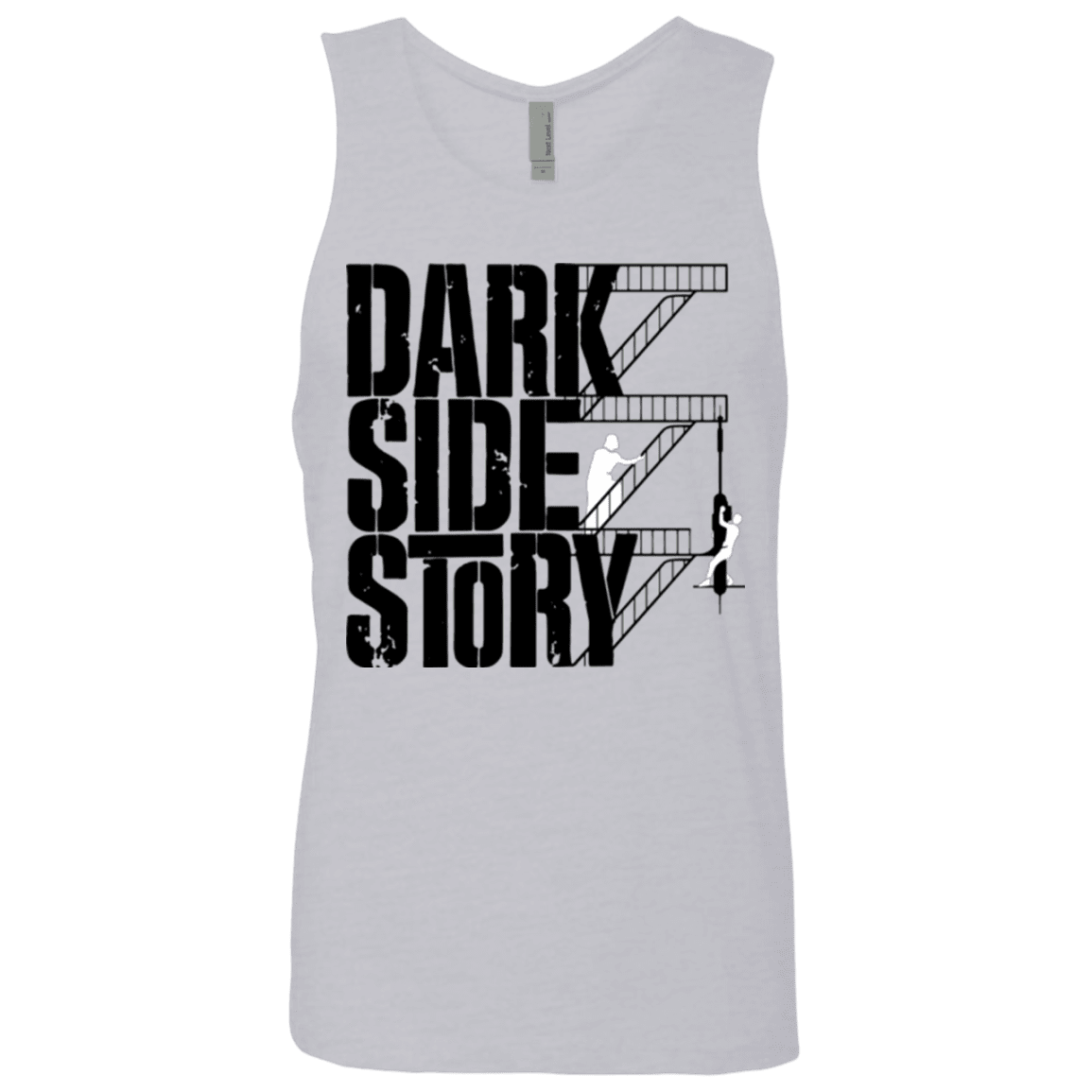 T-Shirts Heather Grey / Small DARKSIDE STORY Men's Premium Tank Top