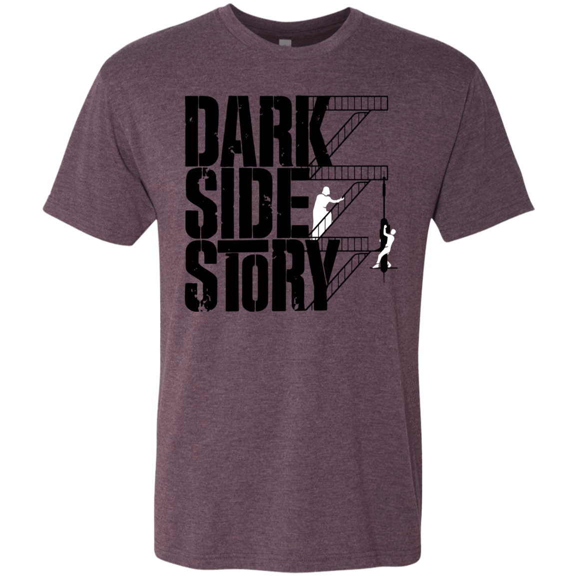 T-Shirts Vintage Purple / Small DARKSIDE STORY Men's Triblend T-Shirt