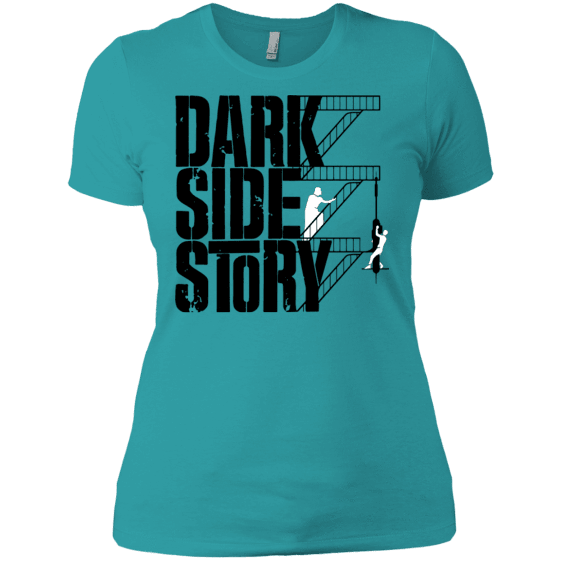 T-Shirts Tahiti Blue / X-Small DARKSIDE STORY Women's Premium T-Shirt
