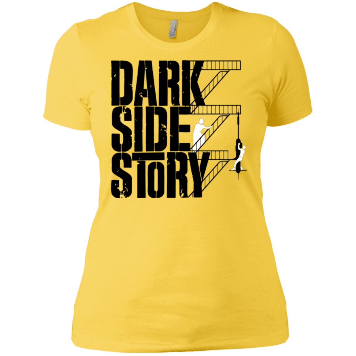 T-Shirts Vibrant Yellow / X-Small DARKSIDE STORY Women's Premium T-Shirt