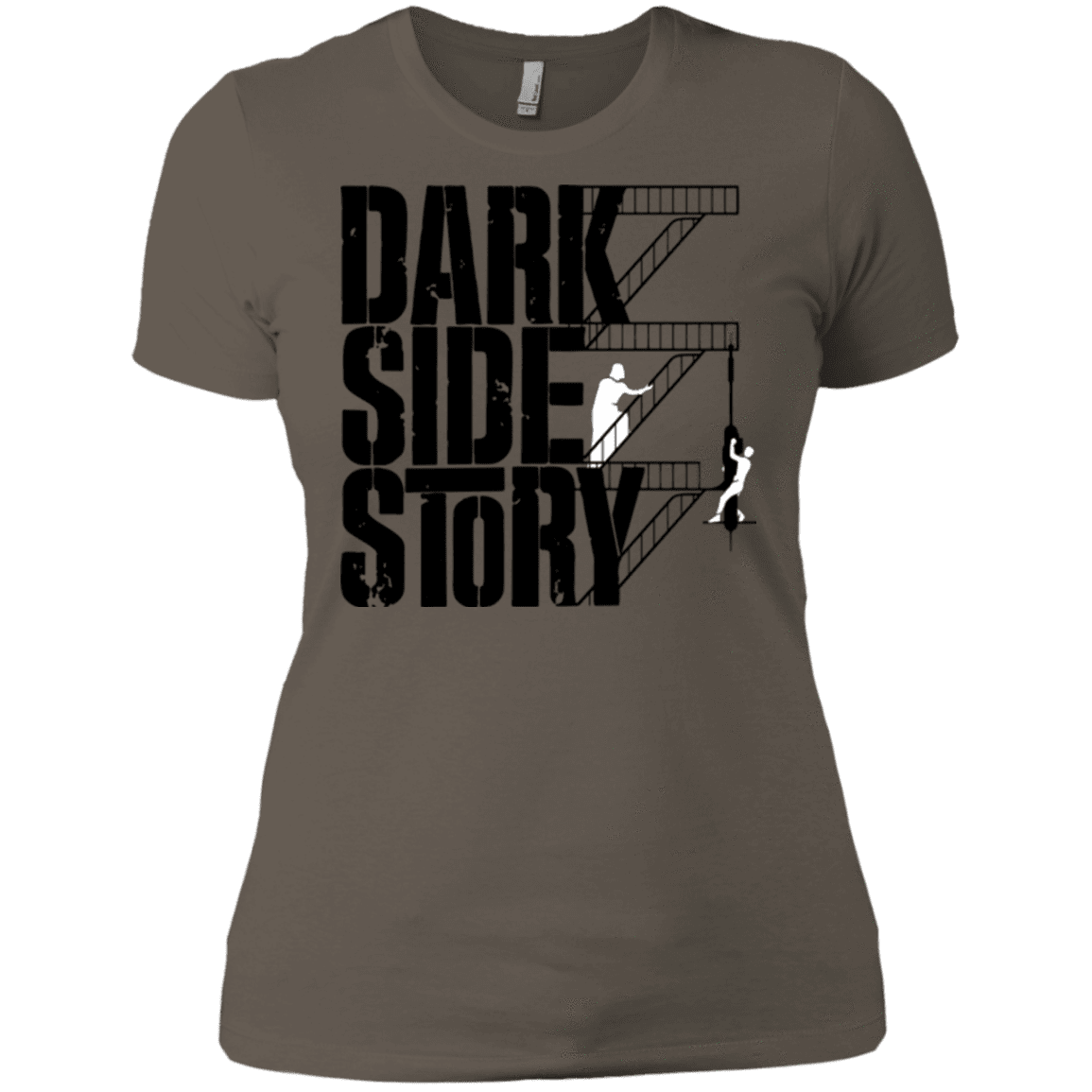 T-Shirts Warm Grey / X-Small DARKSIDE STORY Women's Premium T-Shirt