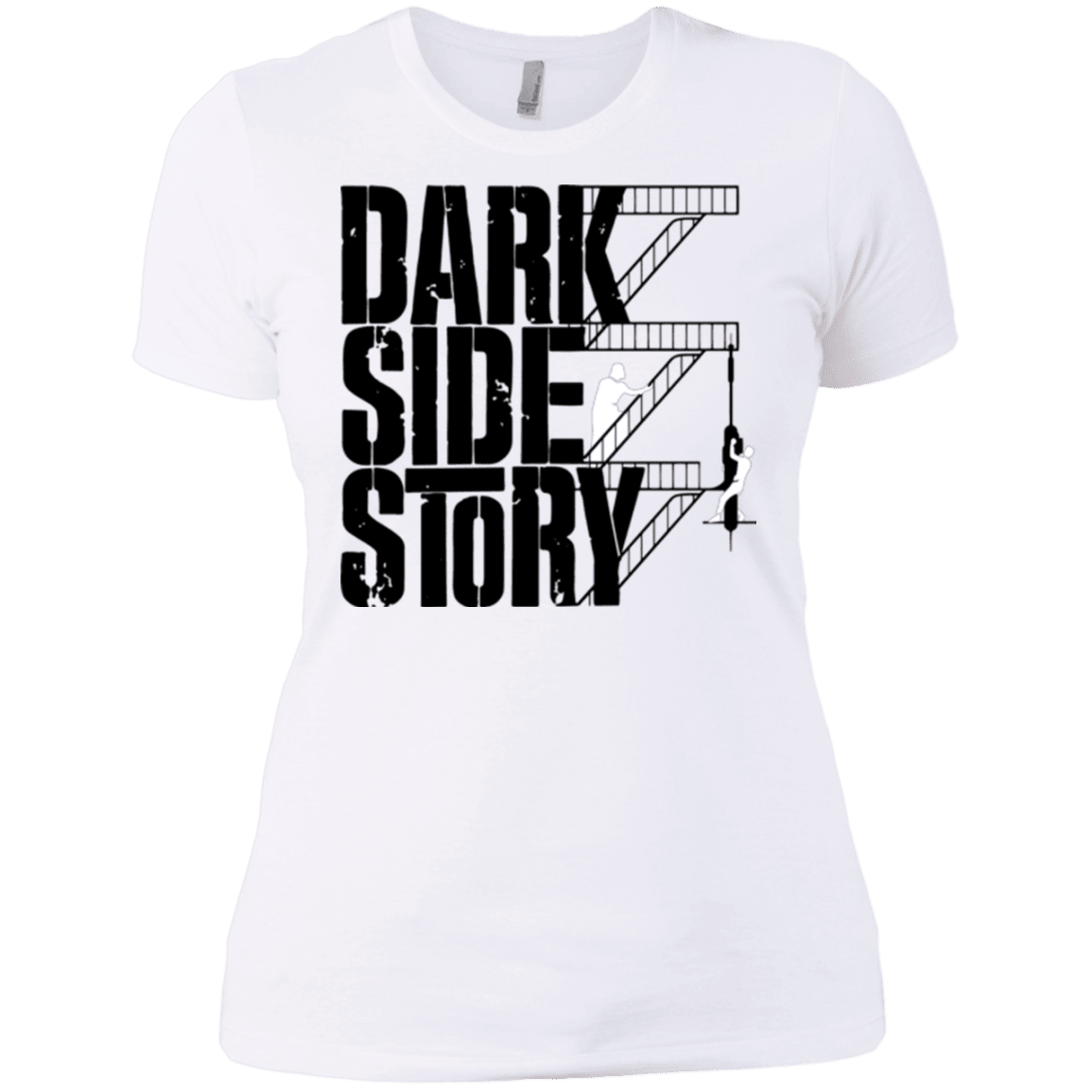 T-Shirts White / X-Small DARKSIDE STORY Women's Premium T-Shirt