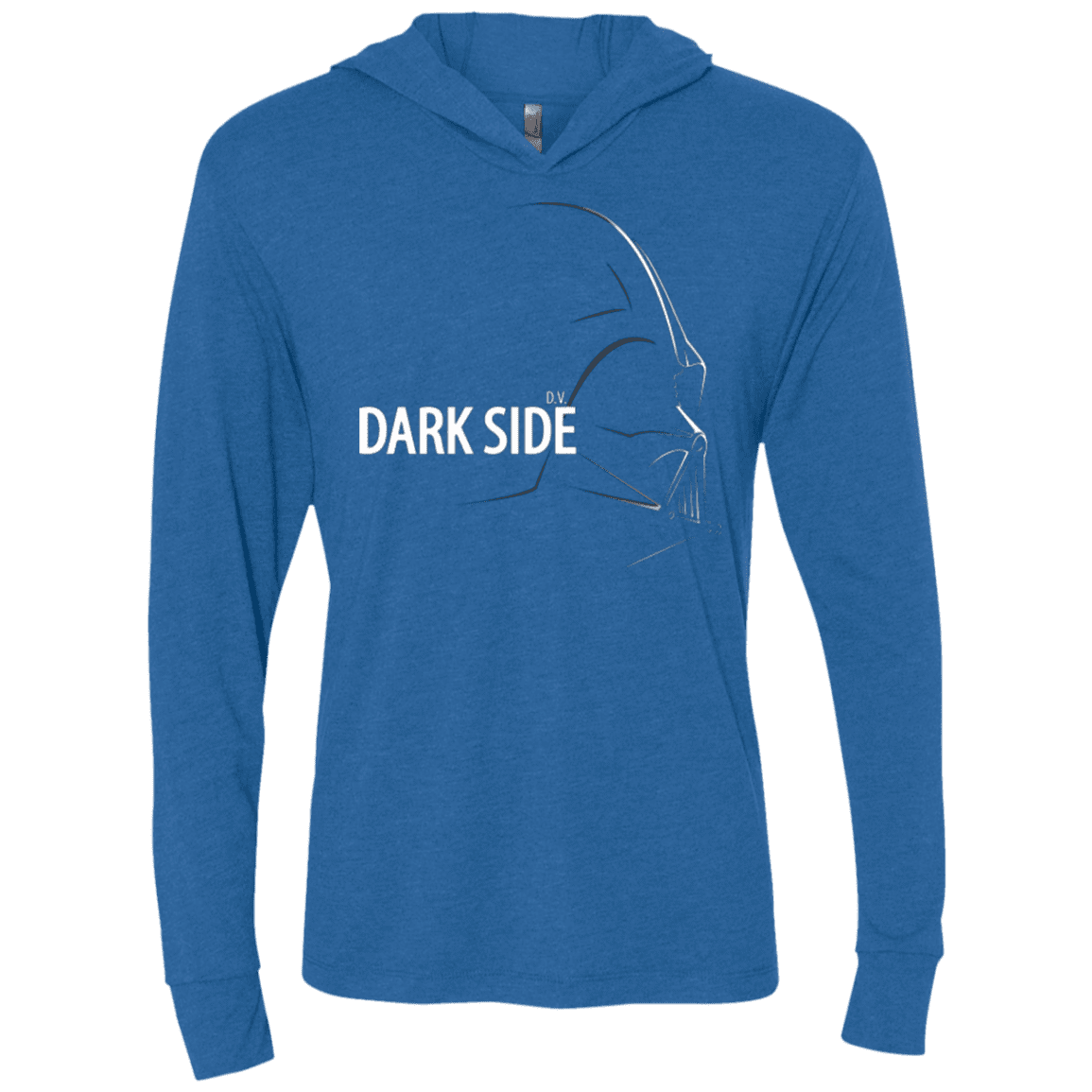 T-Shirts Vintage Royal / X-Small DARKSIDE Triblend Long Sleeve Hoodie Tee