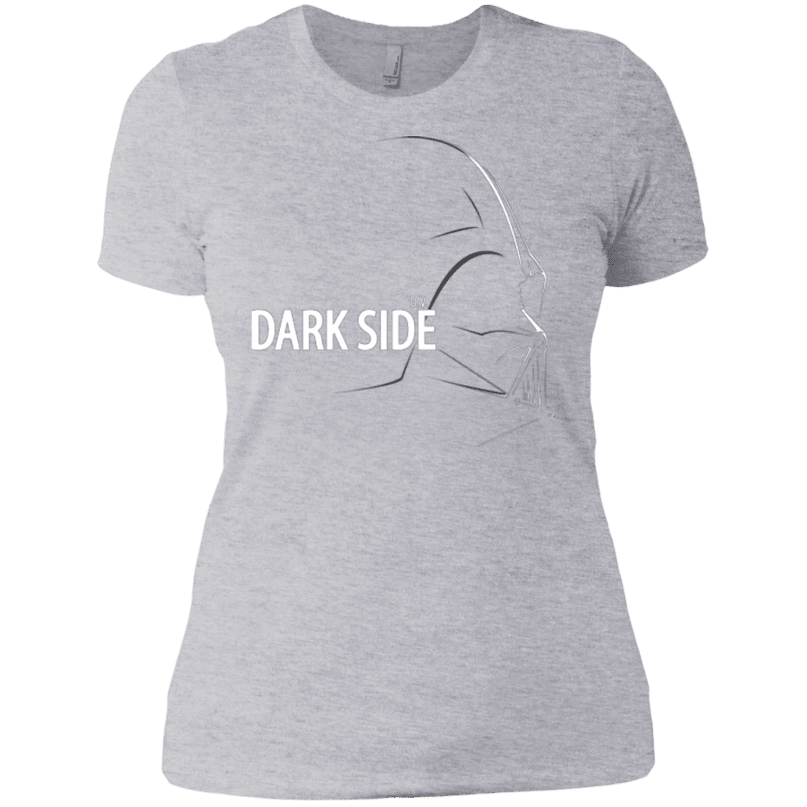 T-Shirts Heather Grey / X-Small DARKSIDE Women's Premium T-Shirt