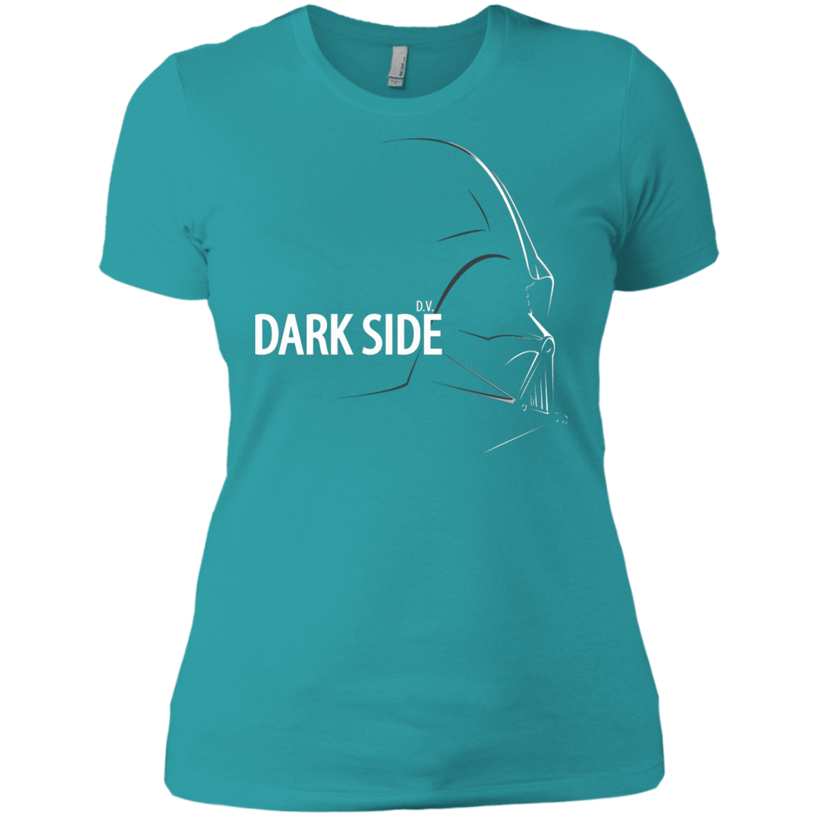 T-Shirts Tahiti Blue / X-Small DARKSIDE Women's Premium T-Shirt