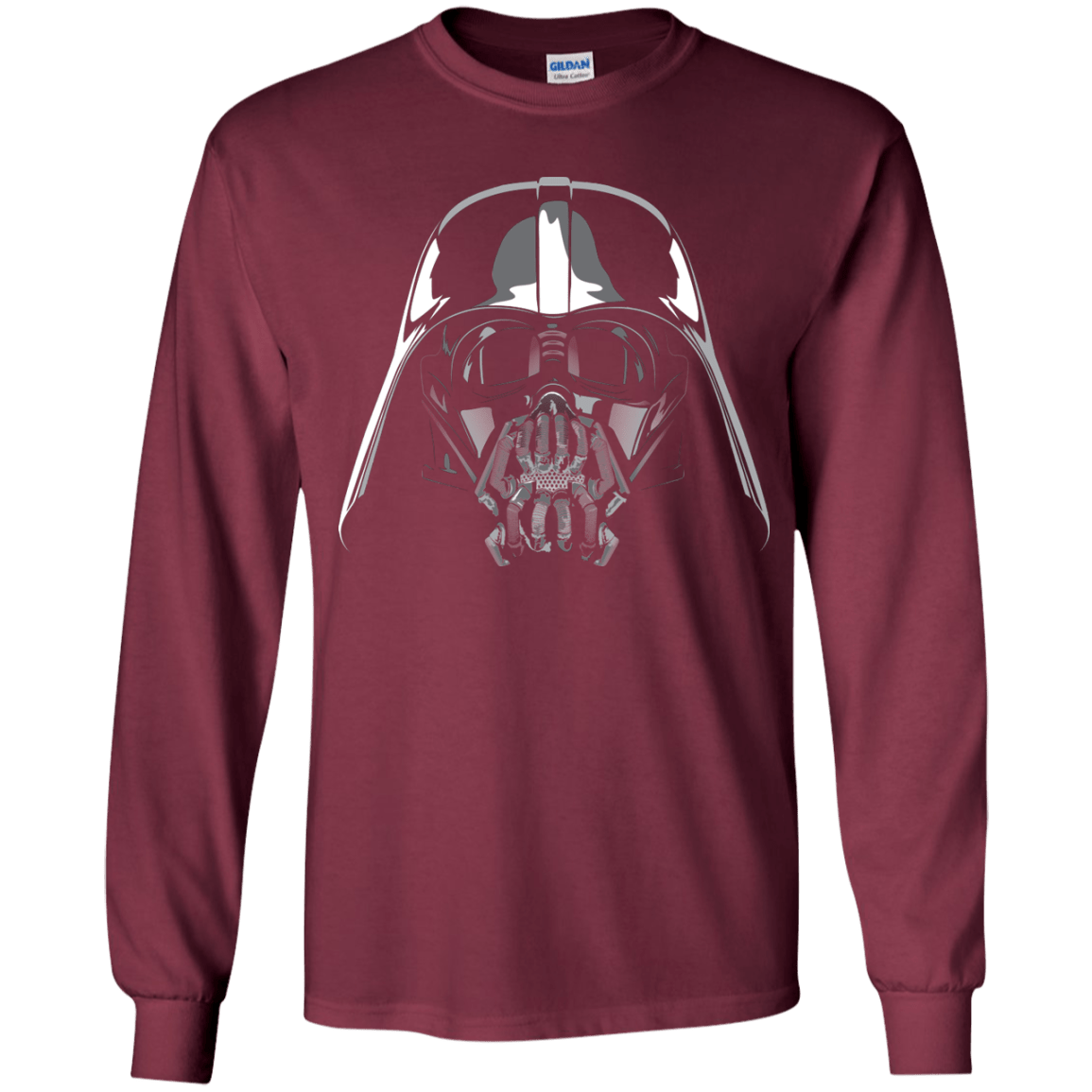 T-Shirts Maroon / YS Darth Bane Youth Long Sleeve T-Shirt