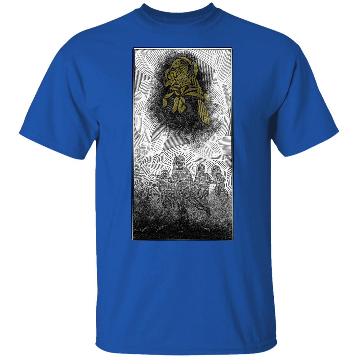 T-Shirts Royal / YXS Darth Booth Youth T-Shirt