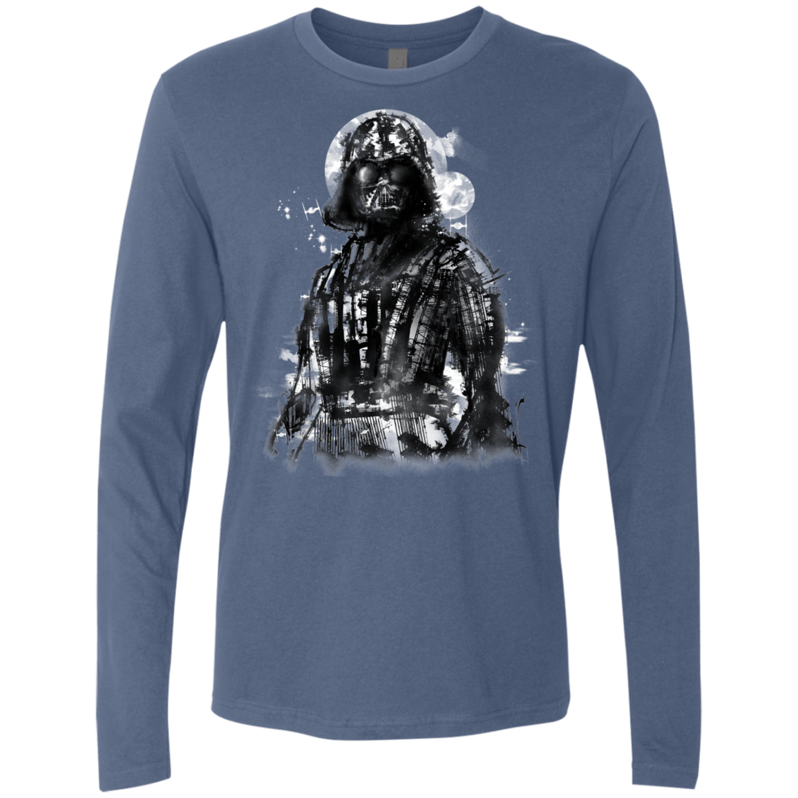 Darth Bot Men's Premium Long Sleeve