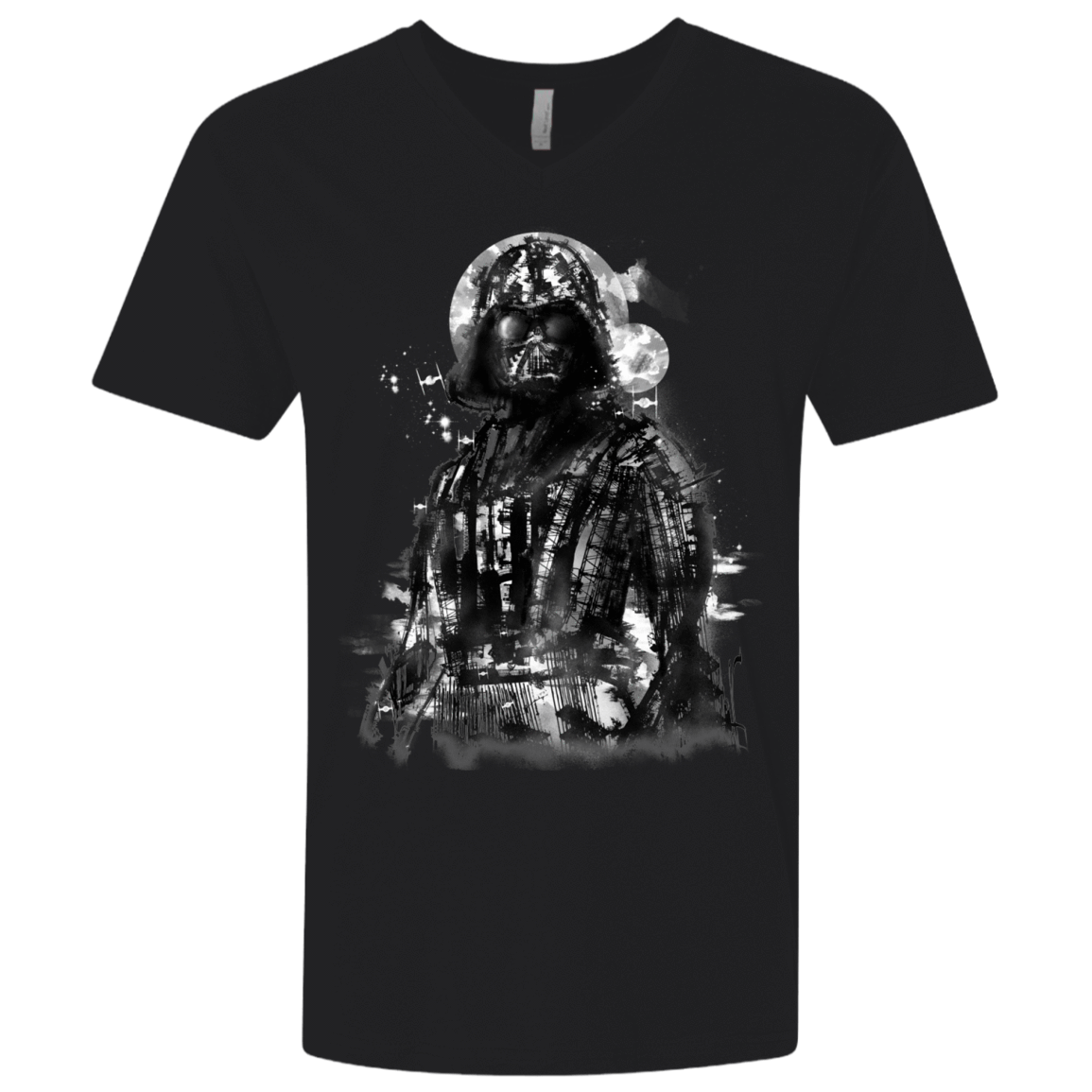 T-Shirts Black / X-Small Darth Bot Men's Premium V-Neck