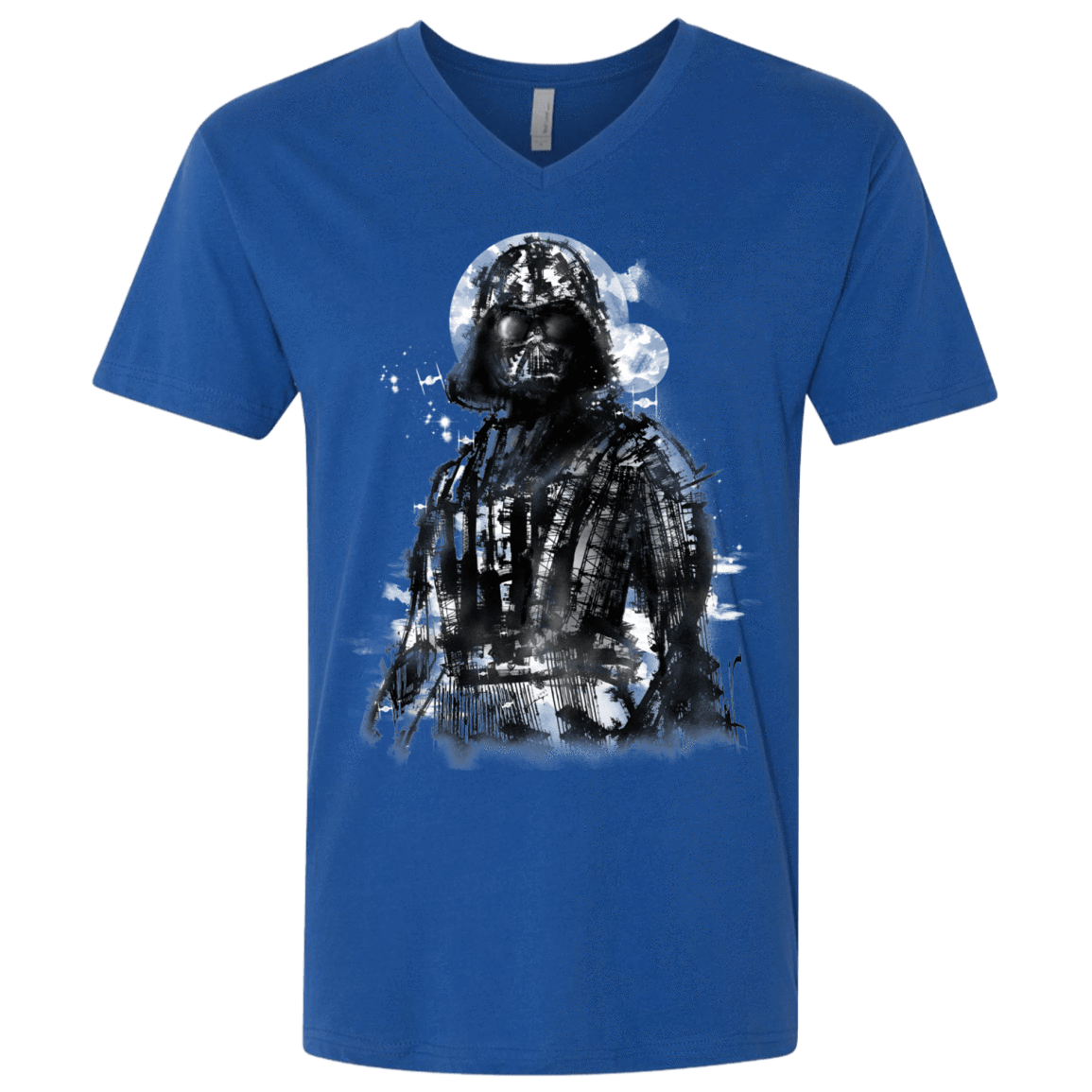 T-Shirts Royal / X-Small Darth Bot Men's Premium V-Neck