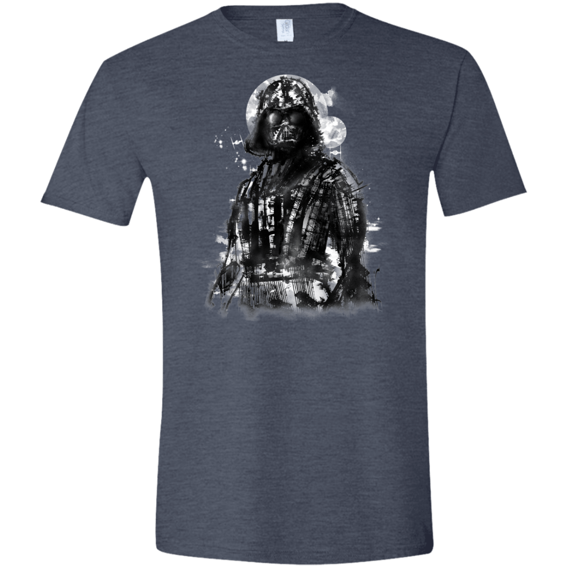 Darth Bot Men's Semi-Fitted Softstyle