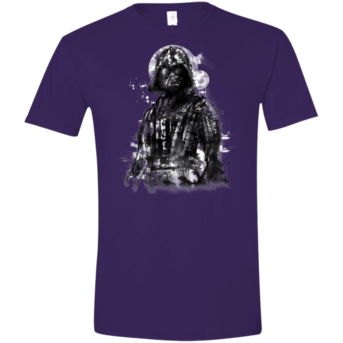 Darth Bot Men's Semi-Fitted Softstyle