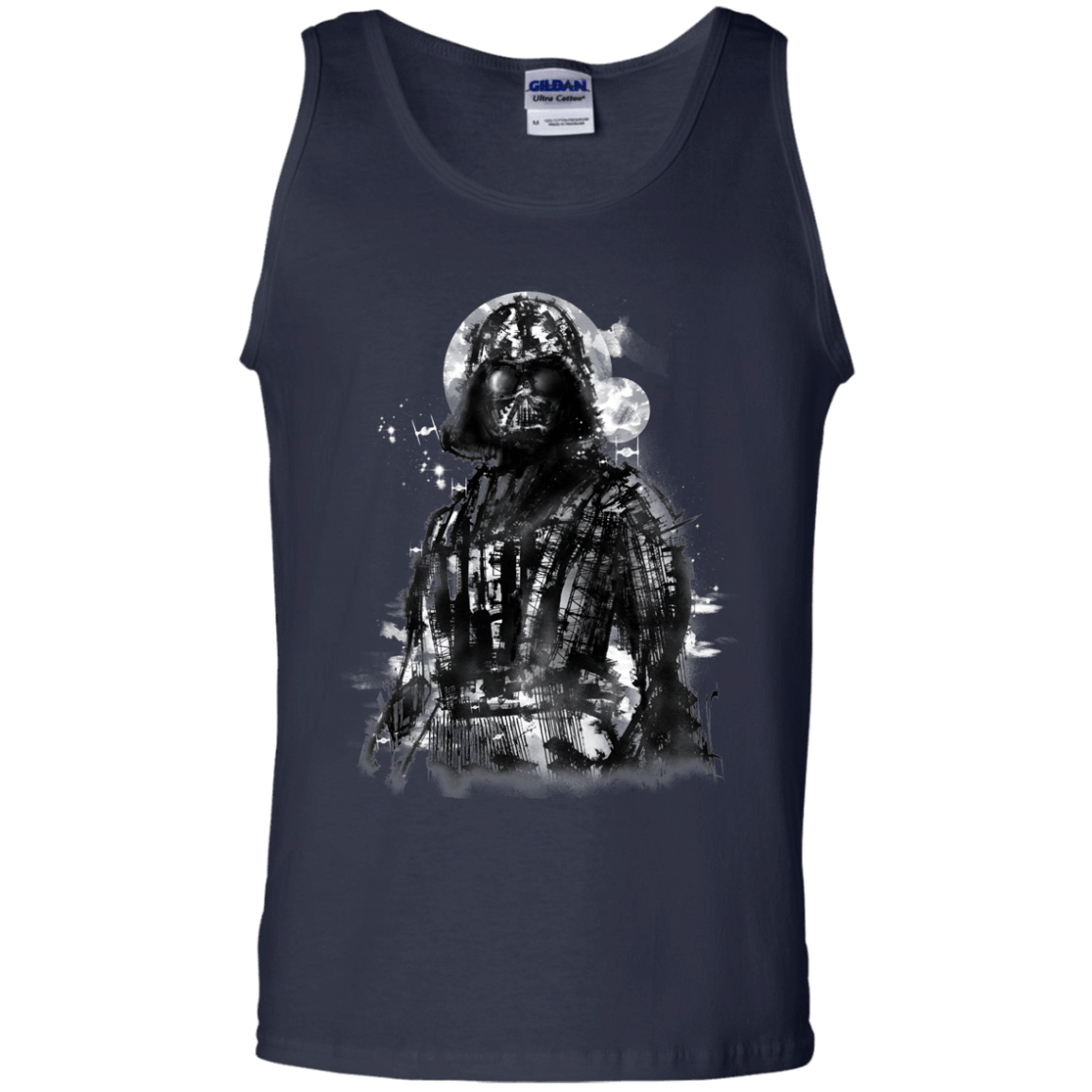 T-Shirts Navy / S Darth Bot Men's Tank Top
