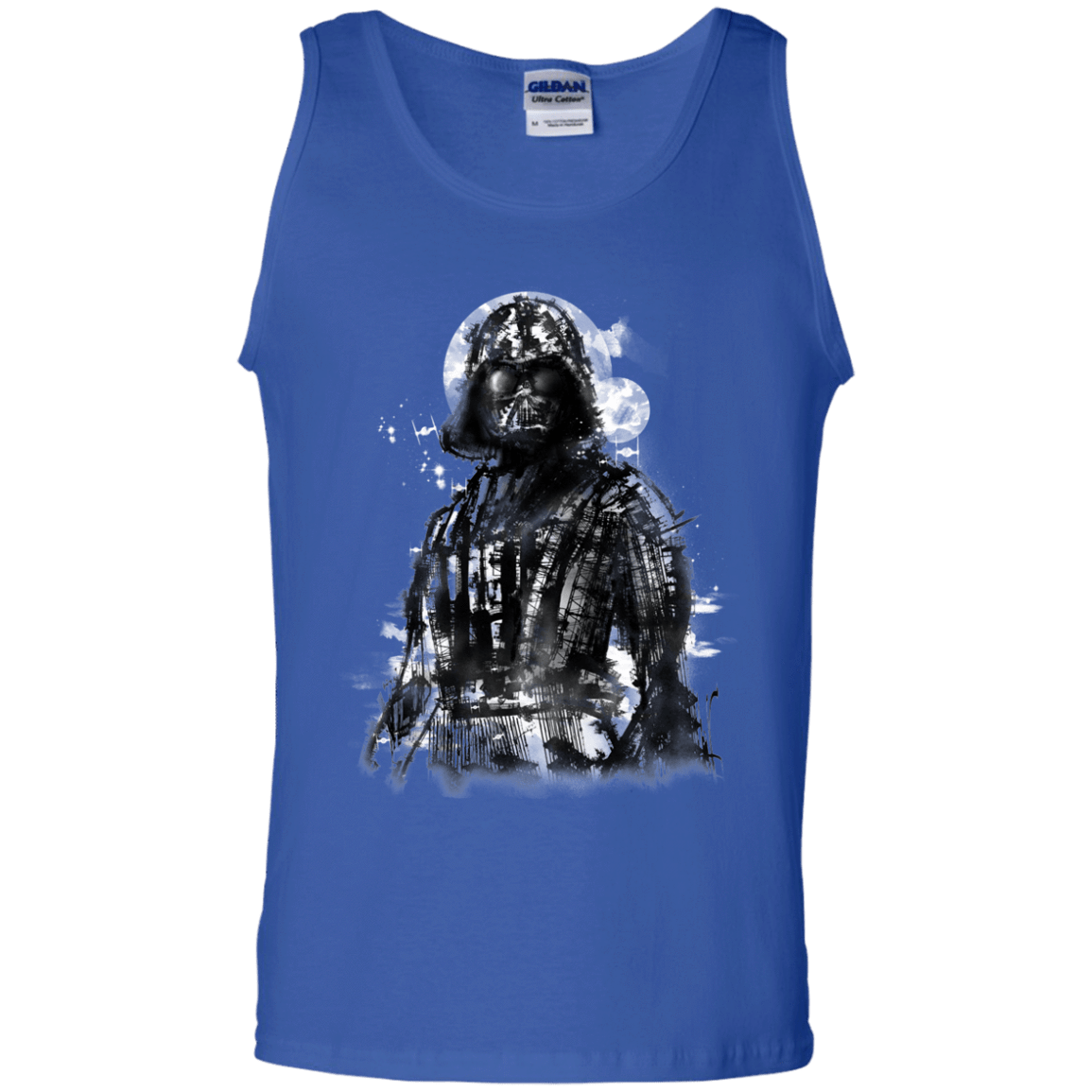 T-Shirts Royal / S Darth Bot Men's Tank Top