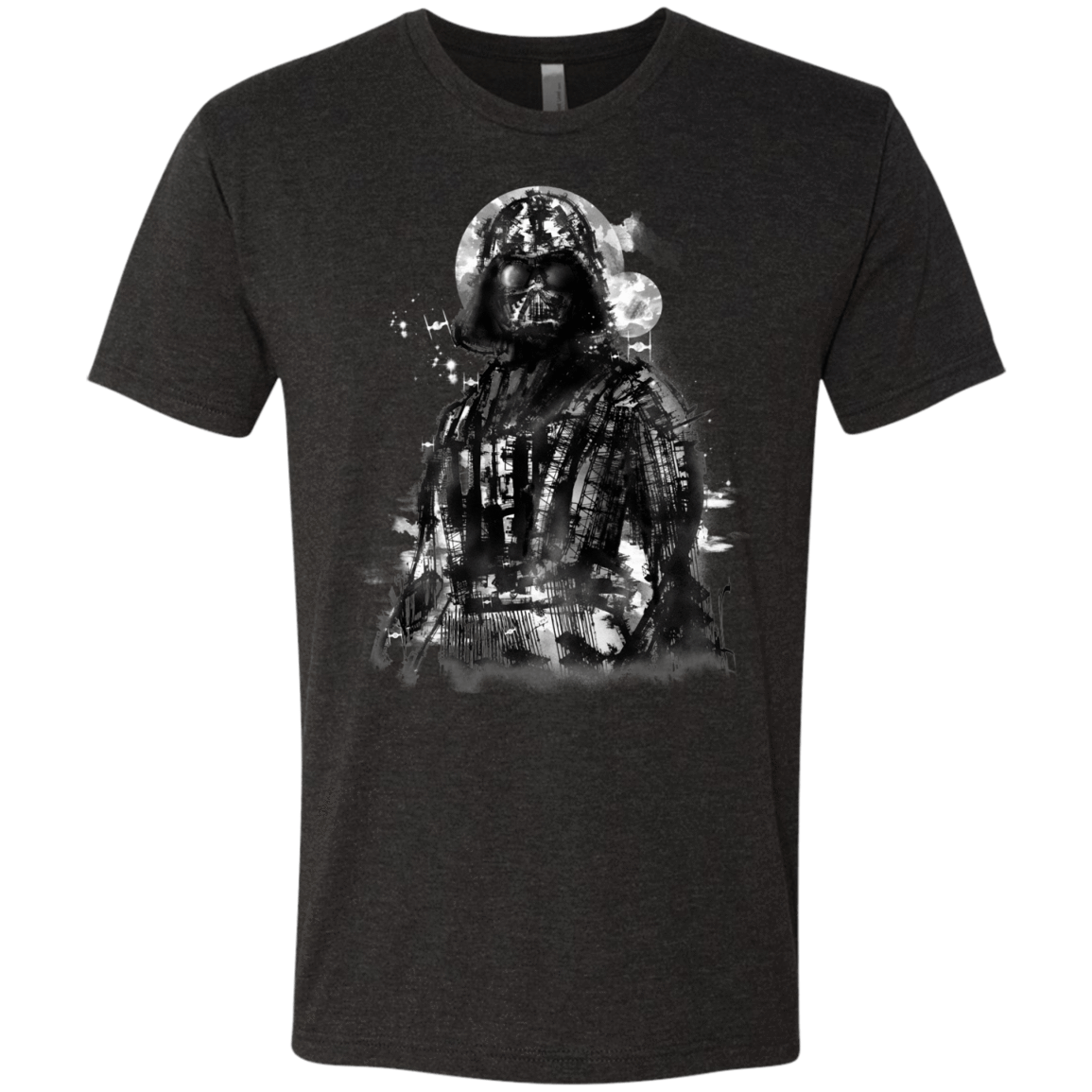 T-Shirts Vintage Black / S Darth Bot Men's Triblend T-Shirt