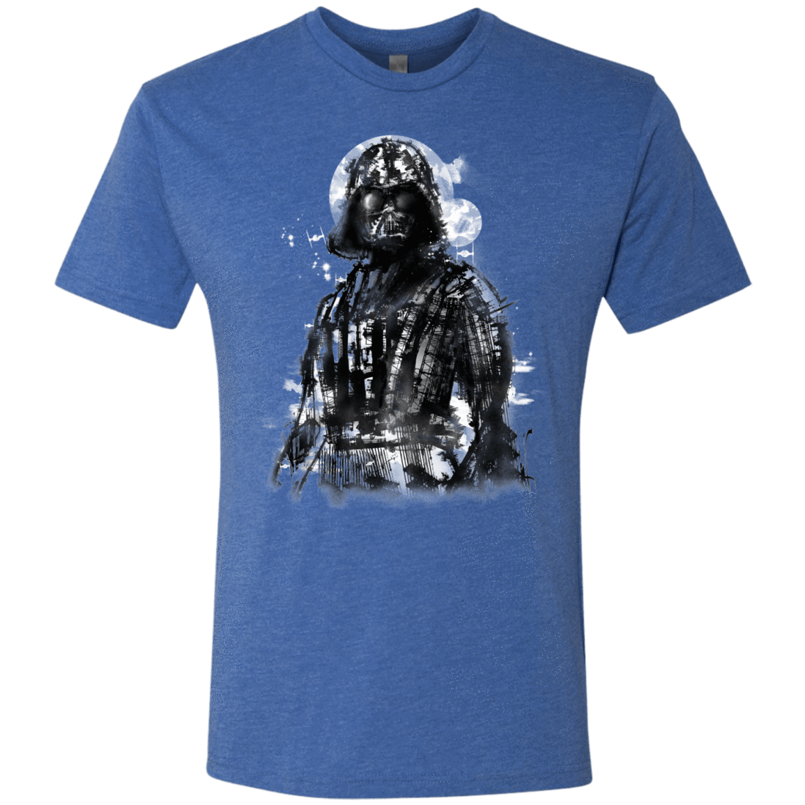 T-Shirts Vintage Royal / S Darth Bot Men's Triblend T-Shirt