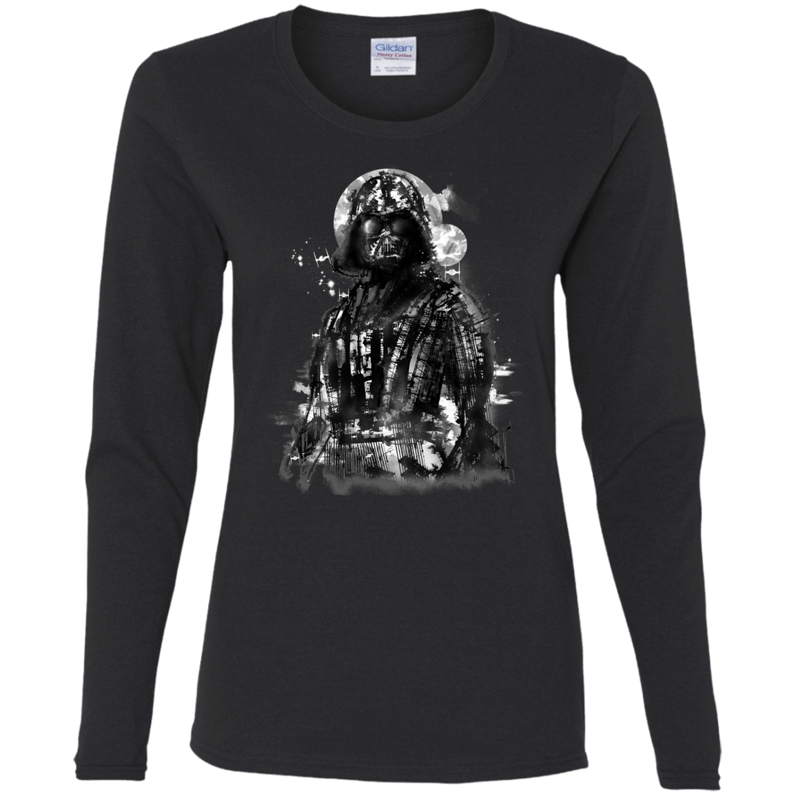 Darth Bot Women's Long Sleeve T-Shirt