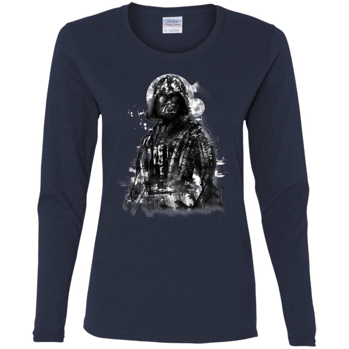 Darth Bot Women's Long Sleeve T-Shirt
